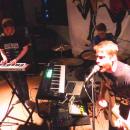 Forget Gravity playing at the Rising Sun for Are You Listening? festival in April 2016 - photo by Zac Yeo