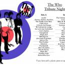 The Who, Tribute Night, Rising Sun Arts Centre