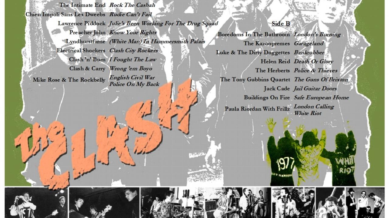 The Clash, Tribute Night, Rising Sun Arts Centre